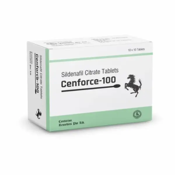 Cenforce 100 mg Sildenafil Citrate Tablets Box