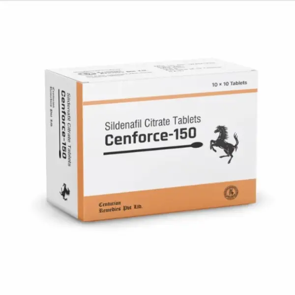 Cenforce 150 mg Sildenafil Citrate Tablets Box